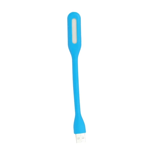 Mini LED Lámpa Szilikon USB Fény kék - 2