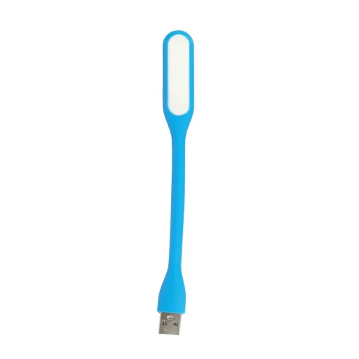 Mini LED Lámpa Szilikon USB Fény kék - 1
