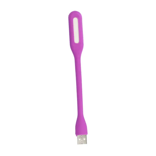 Mini szilikon USB LED lámpa - Lila - 2