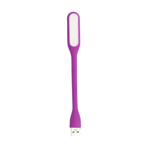 Mini szilikon USB LED lámpa - Lila - 1