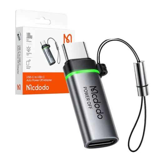 Mcdodo OT-2450 USB-C - USB-C automatikus kikapcsoló adapter - 4