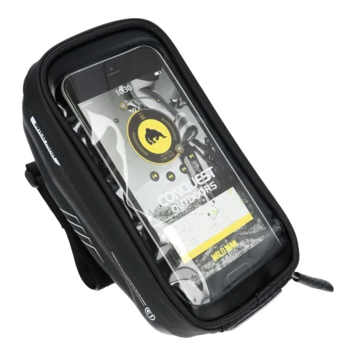 WILDMAN kormányra szerelhető utazótáska cipzárral E1 1L (4"-7") fekete - 8