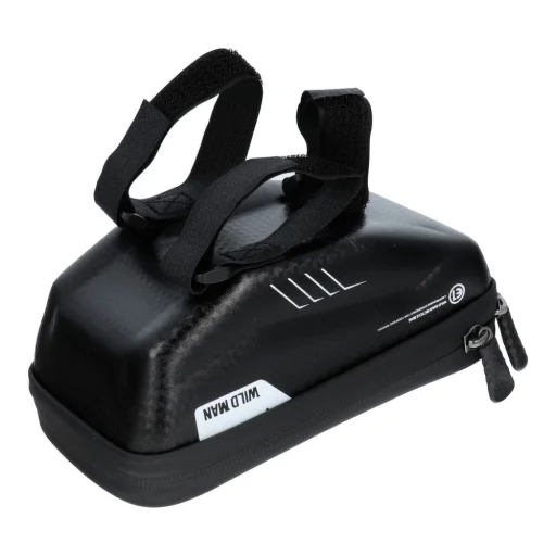WILDMAN kormányra szerelhető utazótáska cipzárral E1 1L (4"-7") fekete - 9