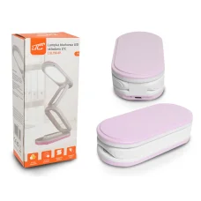 Összecsukható LED asztali lámpa 10W, 3000/4500/6000K, 1200mAh, rózsaszín, LTC