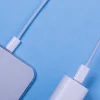 Maxlife MXUC-06 kábel USB-C - USB-C 1,0 m 20W kék nylon thumbnail