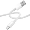 WIWU kábel C006 USB - Lightning 1,2 m 2,4A fehér - 5