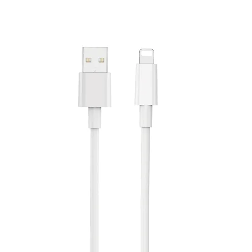 WIWU kábel C006 USB - Lightning 1,2 m 2,4A fehér - 2
