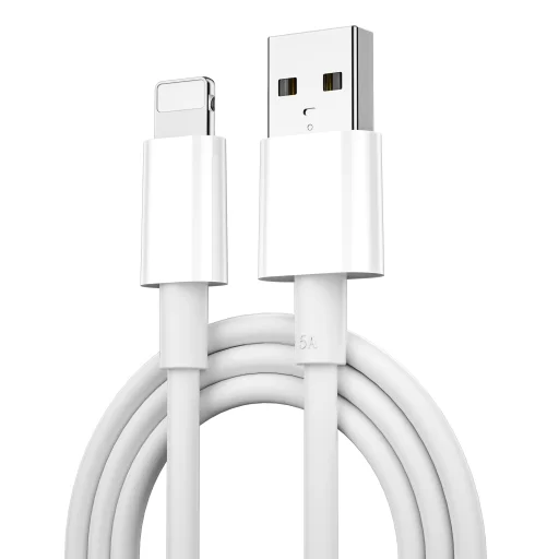 WIWU kábel C006 USB - Lightning 1,2 m 2,4A fehér - 1