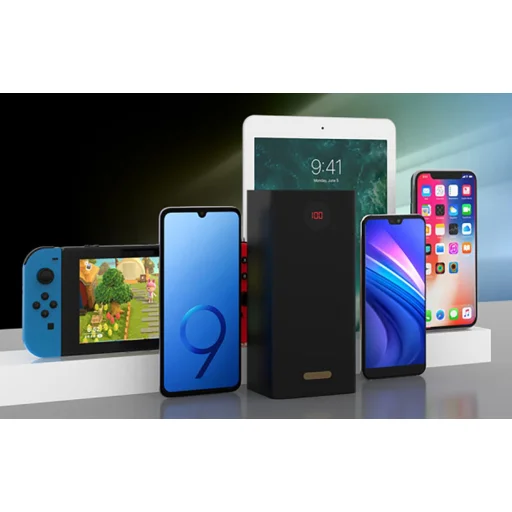 Romoss PEA60 Powerbank, 60000mAh, QC + PD, 22.5W (fekete) - 6