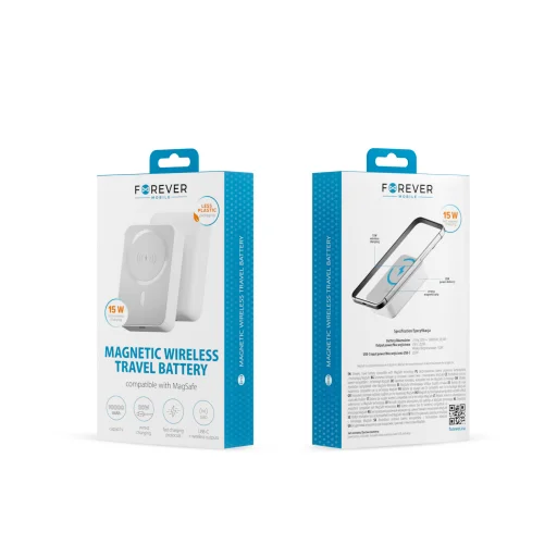 Magsafe power bank Forever MATB-400 20W 10000mAh fehér - 8