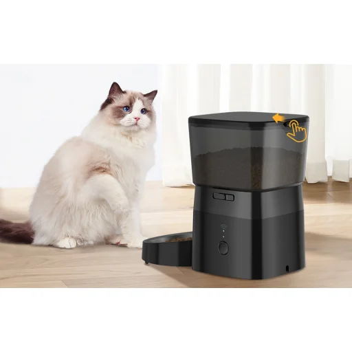 Rojeco 2L Automata etető WiFi verzió (fekete) - 5