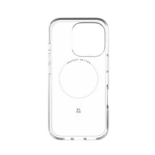 ZAGG Crystal Palace Snap Tok MagSafe támogatással iPhone 16 Pro - Átlátszó - 2