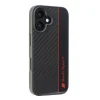  iPhone 16 Audi Carbon Fiber Stripe Eredeti fekete tok (AUS-TPUPCIP16-R8/D1-BK) thumbnail