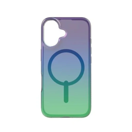 ZAGG Milan Snap tok MagSafe-funkcióval iPhone 16 - Zöld/Lila tok - 1