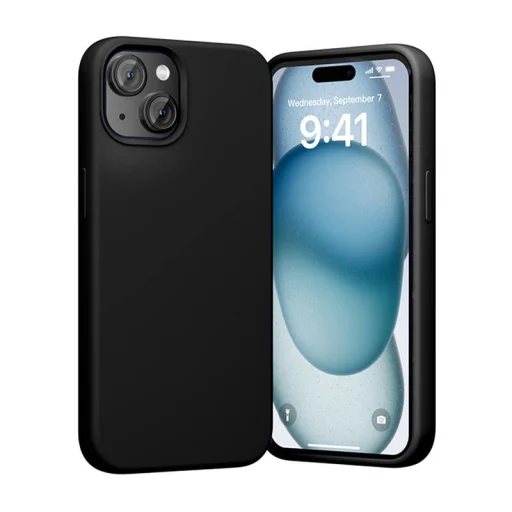 Vention KUFB0-20 szilikon tok iPhone 15 Plus-hoz (fekete) - 2