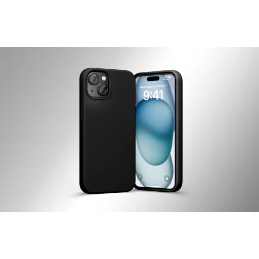 Vention KUFL0-30 szilikon tok iPhone 15 Pro-hoz (kék) - 4