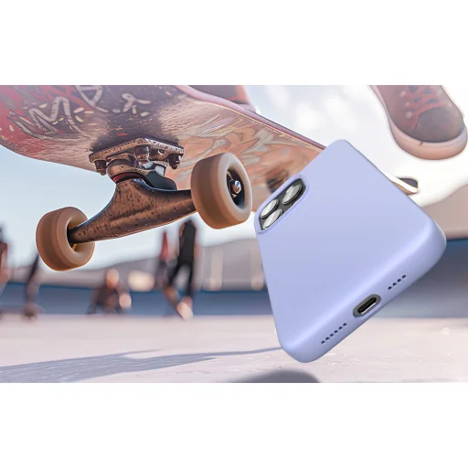 Szilikon tok Vention KUFL0-40 iPhone 15 Pro Max-hoz (kék) - 7