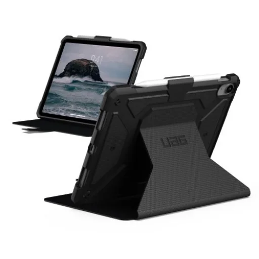 UAG Metropolis tok iPad 10.9" 10. generációhoz Apple Pencil tartóval - fekete - 3
