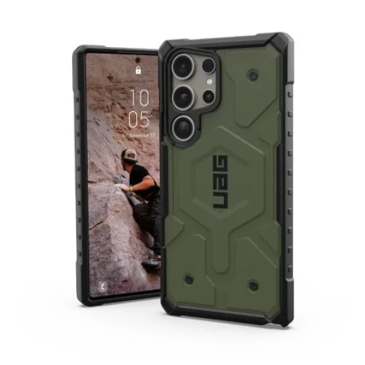UAG Pathfinder Magnet tok Samsung Galaxy S24 Ultra készülékhez mágneses modullal - zöld - 1