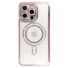  Samsung Galaxy A17 5G pink Bling Magsafe tok - 3
