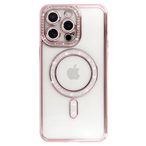  iPhone 17 Pro Pink Bling MagSafe tok - 3