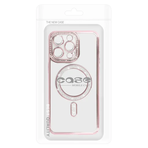  iPhone 17 Pro Pink Bling MagSafe tok - 7