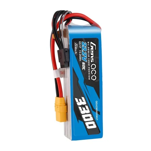 Gens Ace G-Tech 3300mAh 22.2V 60C 6S1P XT90 Lipo Akkumulátor Csomag - 4