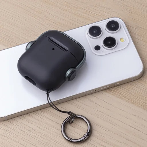 AirPods 4 ANC fejhallgató tok zöld - 5