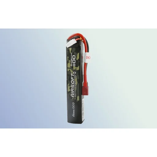 Gens ace 25C 1100mAh 3S1P 11.1V Airsoft pisztoly Lipo akkumulátor T-csatlakozóval - 3