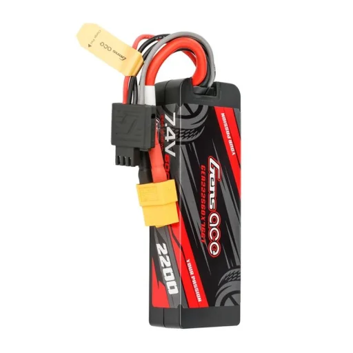 Gens ace G-Tech 2200mAh 7,4V 2S1P 60C GRP-76 keményházas Lipo akkumulátor XT60 csatlakozóval - 2