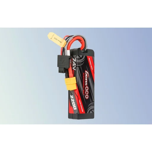 Gens ace G-Tech 2200mAh 7,4V 2S1P 60C GRP-76 keményházas Lipo akkumulátor XT60 csatlakozóval - 5