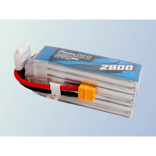 Gens ace 2800mAh 22.2V 60C 6S1P Lipo Akkumulátor XT60 csatlakozóval - 5