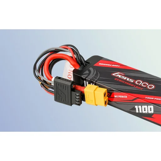 Gens ace G-Tech 1100mAh 11.1V 3S1P 60C GRP-76 Hardcase Lipo akkumulátor XT60 dugóval - 7