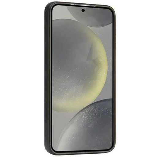  SAMSUNG GALAXY S24 fekete & piros Audi Eredeti Bőr MagSafe Kemény tok (AU-TPUPCS24-R8/D3-RD) - 5