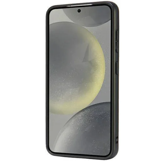  SAMSUNG GALAXY S24 fekete & piros Audi Eredeti Bőr MagSafe Kemény tok (AU-TPUPCS24-R8/D3-RD) - 6