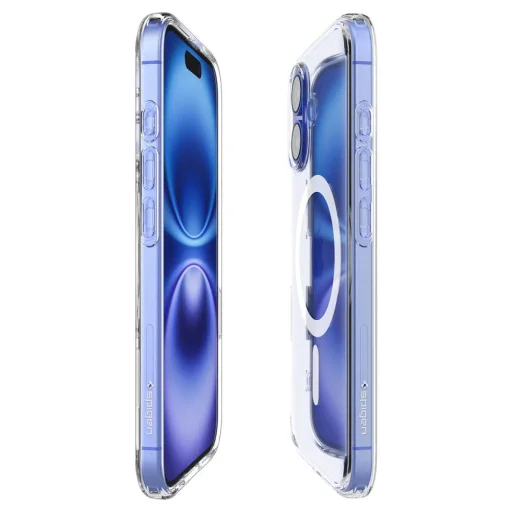  iPhone 16 Fehér Spigen Ultra Hybrid "T" Mag Magsafe tok - 11