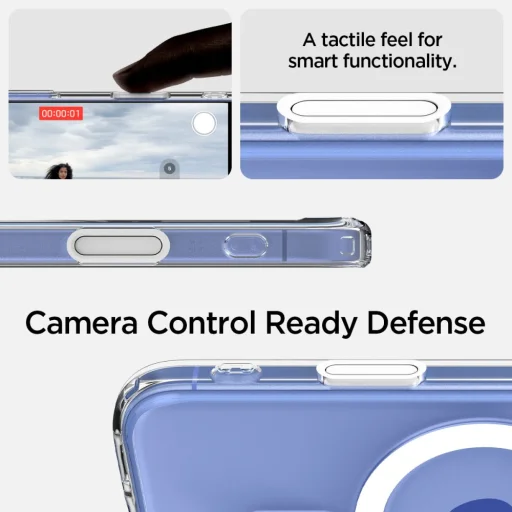  iPhone 16 Fehér Spigen Ultra Hybrid "T" Mag Magsafe tok - 14