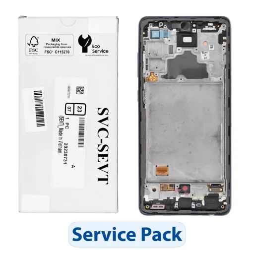 ServicePack LCD Display SAMSUNG A72 A725F GH82-25460A - 1