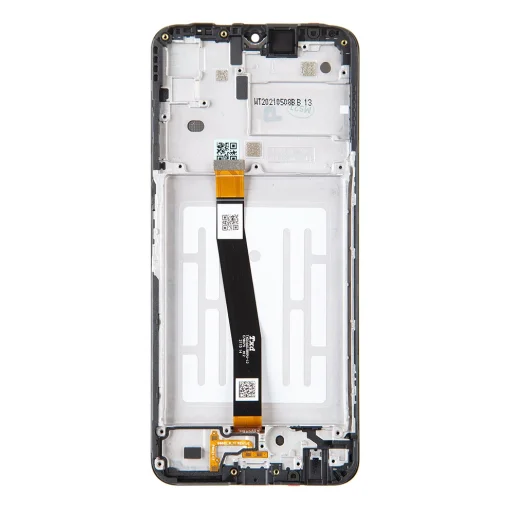 LCD kijelző + Érintőegység Samsung A226 Galaxy A22 5G fekete (Szervizcsomag) - 2
