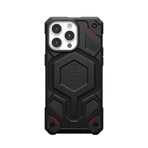 UAG Monarch Pro tok MagSafe-kel iPhone 15 Pro Max-hoz - fekete kevlár - 1