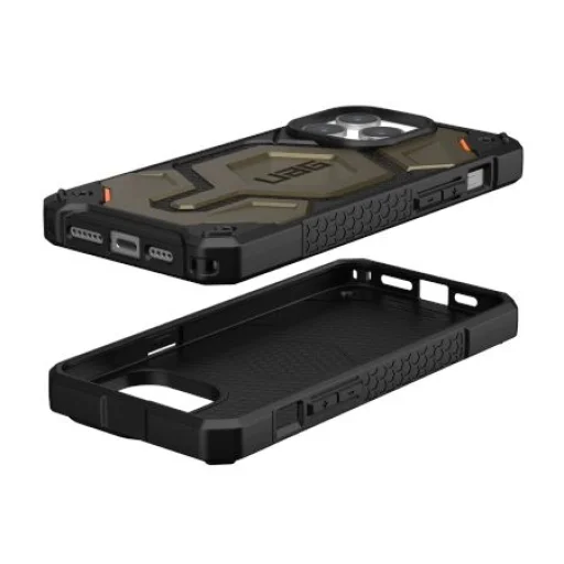 UAG Monarch Pro tok MagSafe funkcióval iPhone 15 Pro Max-hoz - zöld Kevlar - 3