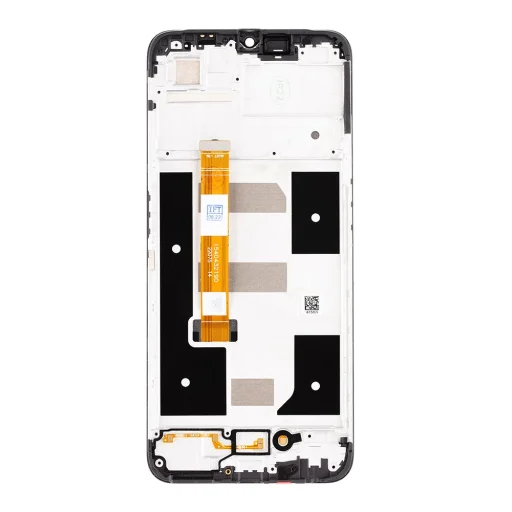 LCD Kijelző + Érintőegység + Előlap a Realme C35-höz - 2