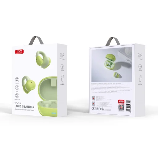 XO Bluetooth fülhallgató G18 OWS zöld - 3