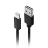 Forever M02 autós töltő 1x USB 2A fekete + Lightning kábel thumbnail
