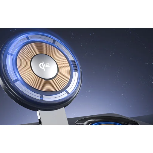 Choetech Qi2 összecsukható 3 az 1-ben vezeték nélküli gyors töltőállomás - 7