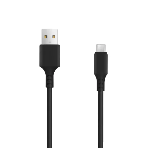 Setty autós töltő 1x USB 1A fekete + microUSB kábel 1,0 m ÚJ - 2
