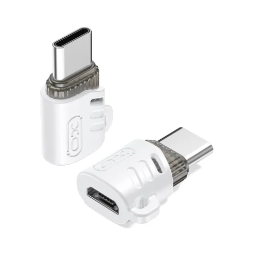 XO adapter NB256G microUSB - USB-C fehér - 1