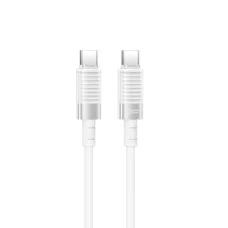XO kábel NB-Q282B PD USB-C - USB-C 1,0m 60W fehér