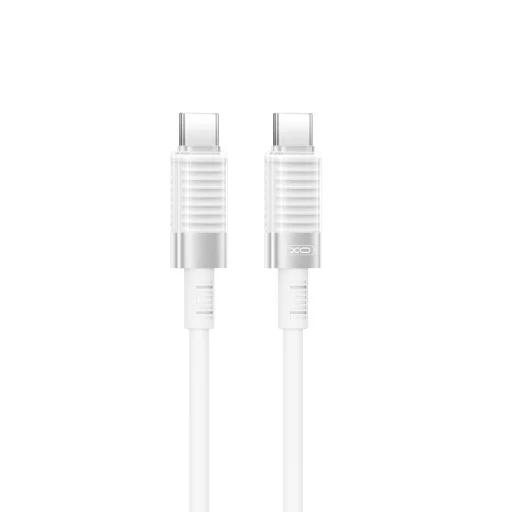 XO kábel NB-Q282B PD USB-C - USB-C 1,0m 60W fehér - 1