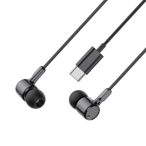 XO vezetékes fülhallgató EP81 USB-C fekete - 3